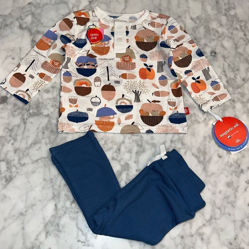 NWT MAGNETIC ME MODAL TOP WITH PANTS 6/9M